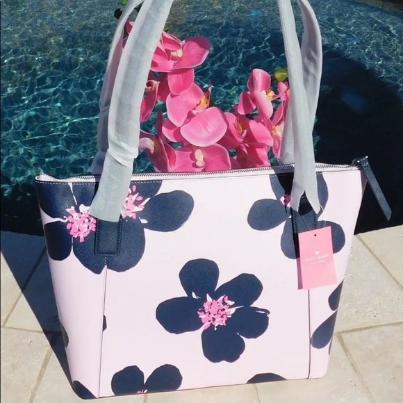 kate spade cameron grand flora tote